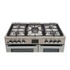 Belling Cookcentre 90DFT Professional Stainless Steel 90cm Dual Fuel Range Cooker