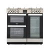 Belling Cookcentre 90DFT Stainless Steel 90cm Dual Fuel Range Cooker