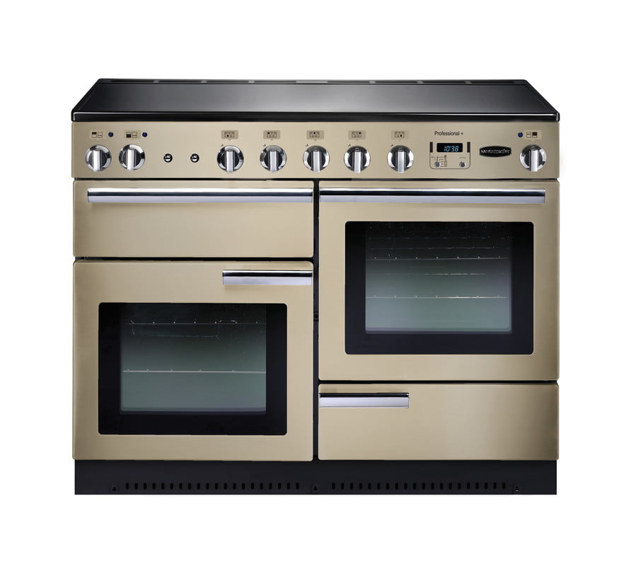 Rangemaster PROP110EICR/C Professional Plus Cream with Chrome Trim 110cm Electric Induction Range Co
