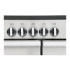 Rangemaster PROP100EISS/C Professional Plus Stainless Steel with Chrome Trim 100cm Electric Inducti
