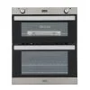 Belling BI702G Built Under Gas Double Oven with Full Width Electric Grill - Stainless Steel