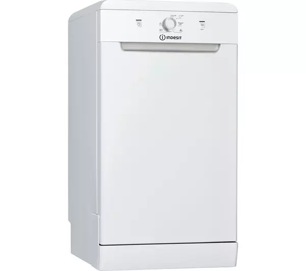 INDESIT DSFE1B10 UK Slimline Dishwasher - White