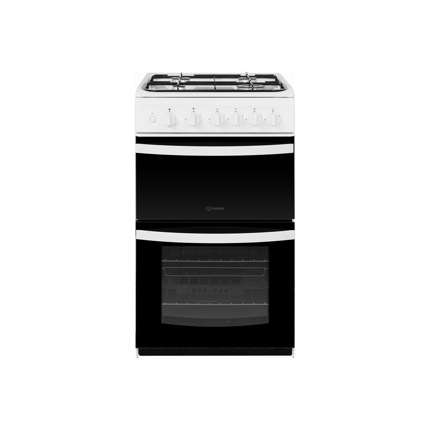 Indesit ID5G00KMW/UK Gas Cooker Separate Grill