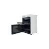 Indesit ID67V9KMW/UK Ceramic Electric Cooker with Double Oven
