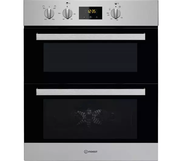 Indesit Aria IDU 6340 IX Electric Built-under Oven With Feet  in Stainless Steel
