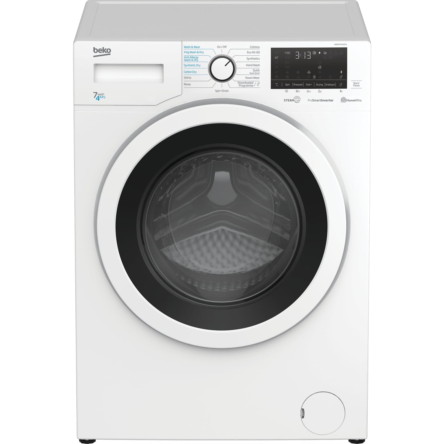 Beko WDER7440421W 7Kg / 4Kg Washer Dryer with 1400 rpm - White