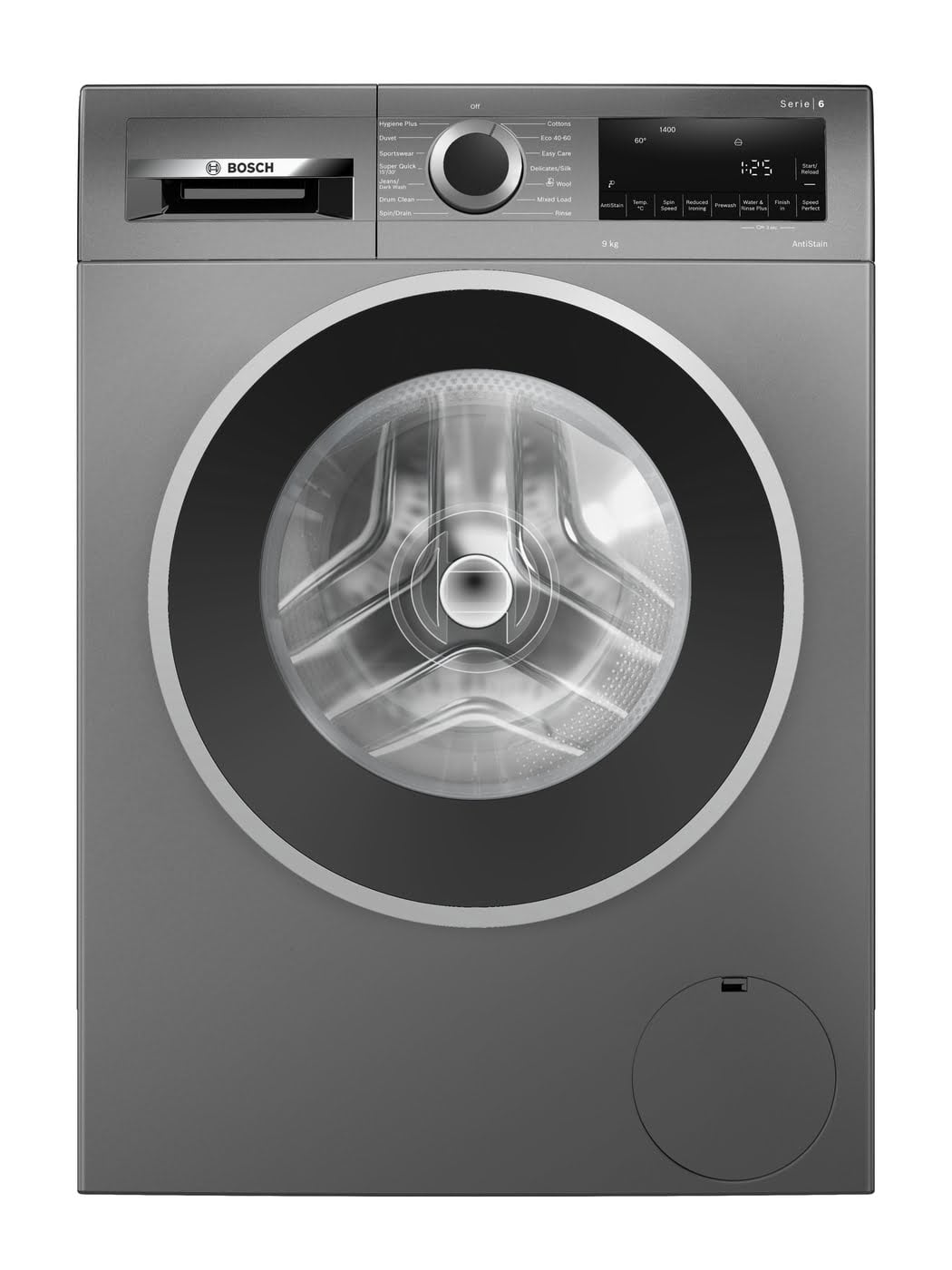 Bosch WGG2449RGB Series 6 9kg 1400 Spin Washing Machine - Grey