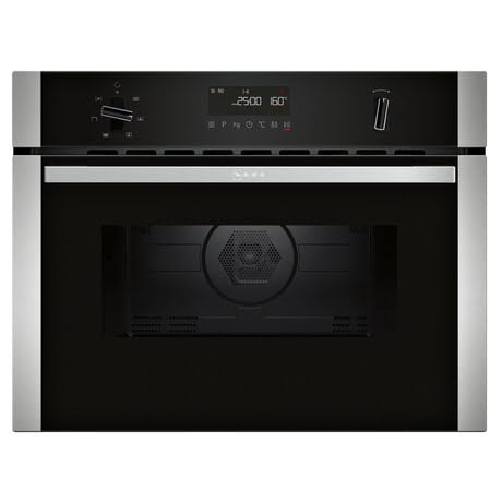 NEFF C1AMG84N0B 44 Litre Built-in microwave oven with hot air - Stainless Steel