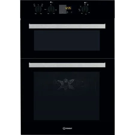 Built in double oven: electric - IDD 6340 - BLACK