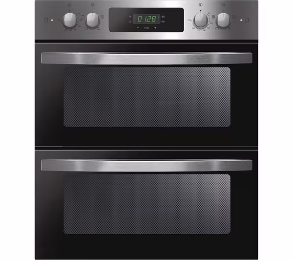 Candy FCI7D405X Built-Under Electric Double Oven, Stainless Steel, A Rated