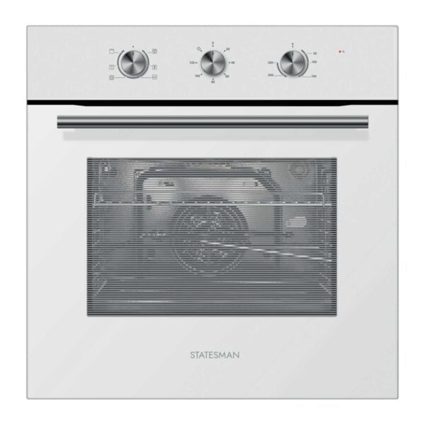 Statesman BSF60WH Built-In Electric Single Oven White