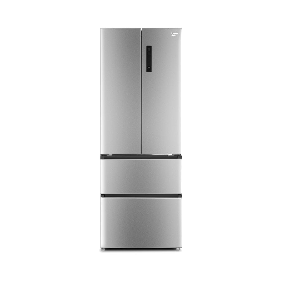 Beko GN14790PX Frost Free American Fridge Freezer – Brushed Steel – E Rated