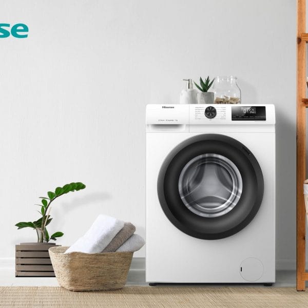 Hisense WFQP7012EVM 7kg 1200 Spin Washing Machine - White