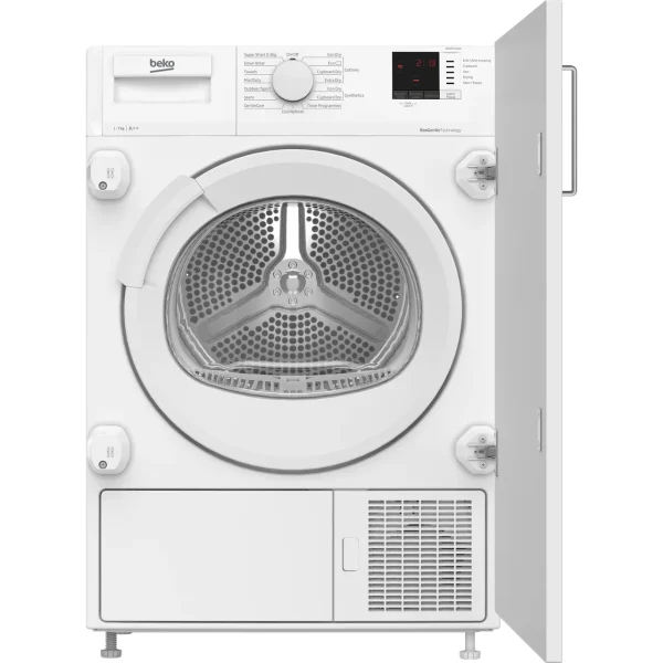 Beko DTIKP71131W Integrated 7Kg Heat Pump Tumble Dryer - White - A++ Rated