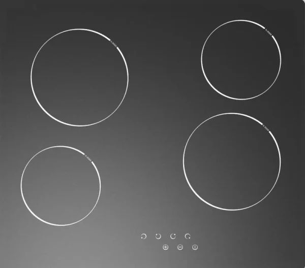 Cata UBTCC60LC.1 - 4 Zone Electric Hob Satin Glass finish